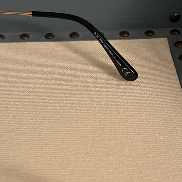 Tom Ford Gold Aviator Sunglasses - Picture 8 of 11